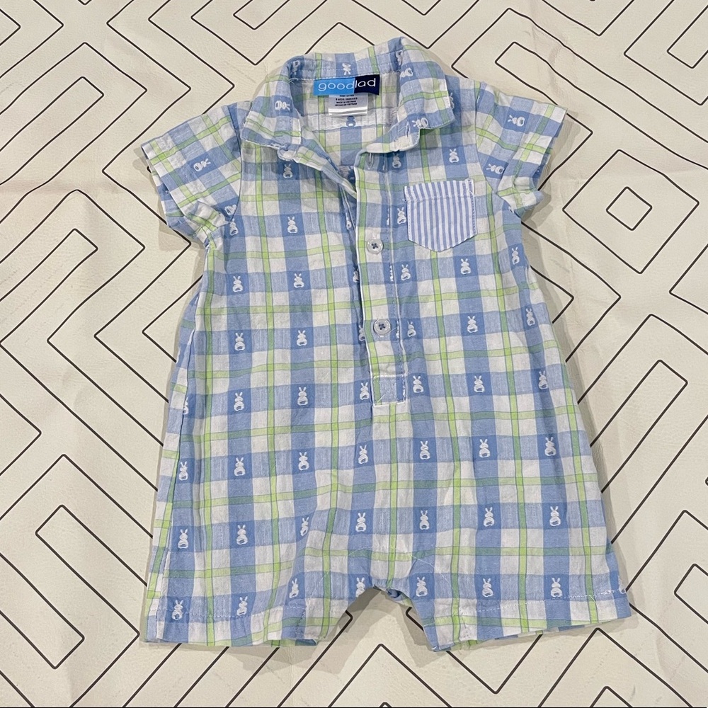 Good Lad Checkered Bunny Outfit